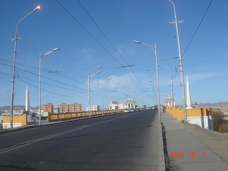 The Maintenance and Reinforcement of Peace Bridge in Mongolia